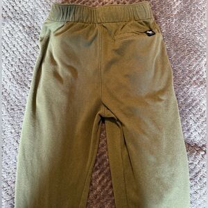 Kids size 7/8 Olive Green jogger sweats EUC